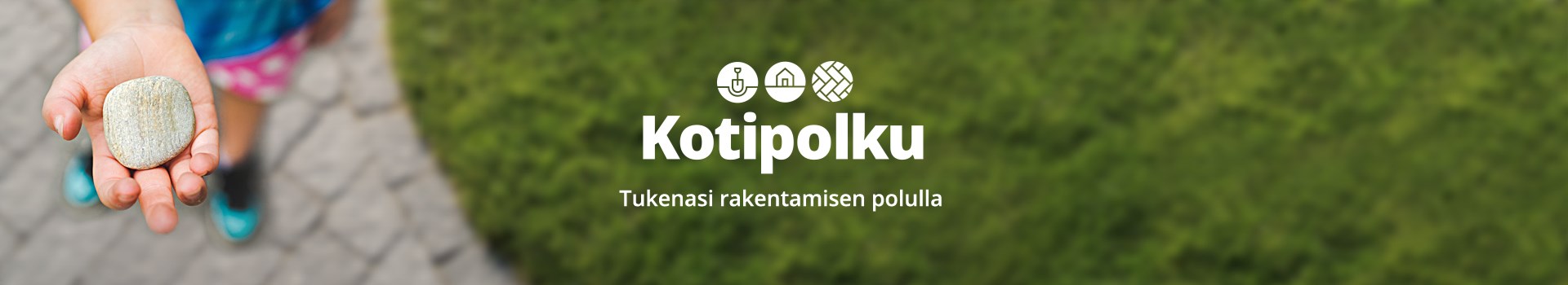 Kotipolku banneri koko leveä