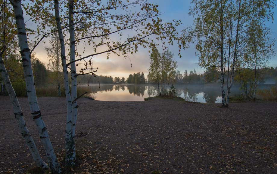 Kråkö lampi maisema 2