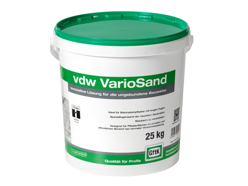 GftK sauma-aine VarioSand 25 kg tummanharmaa