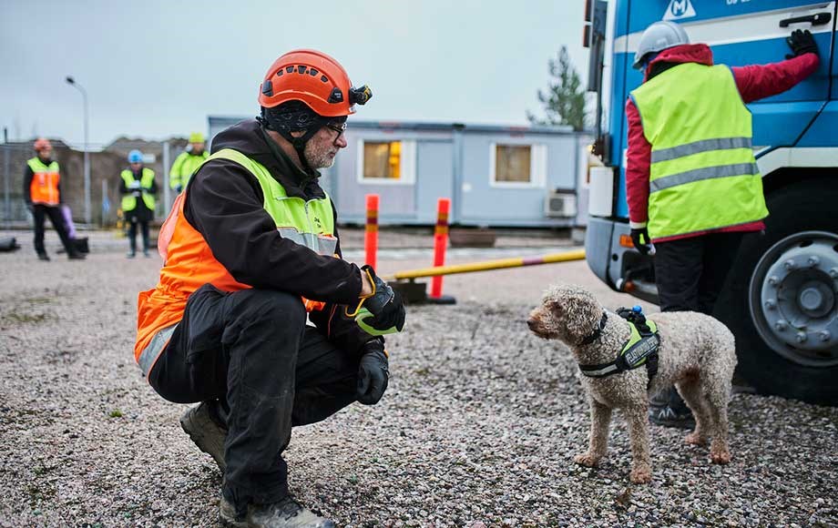 Rudus turvapuisto pelastuskoirat 3