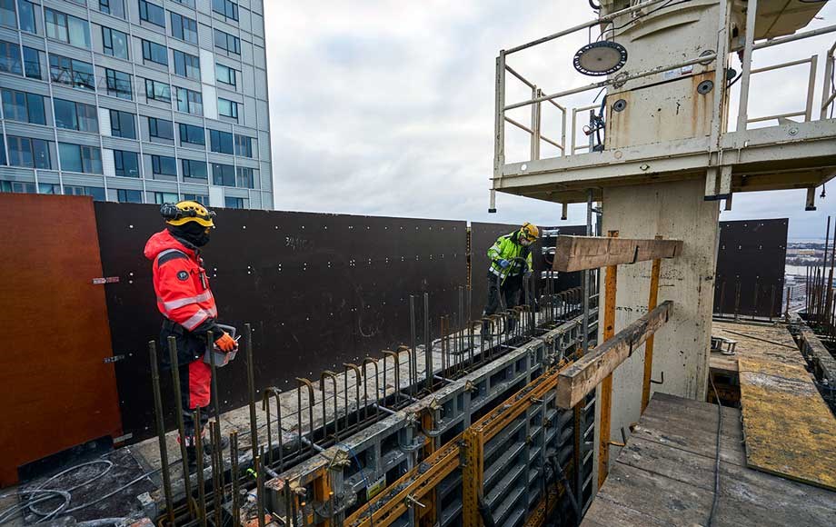 Rudus korkea rakentaminen betoni 3