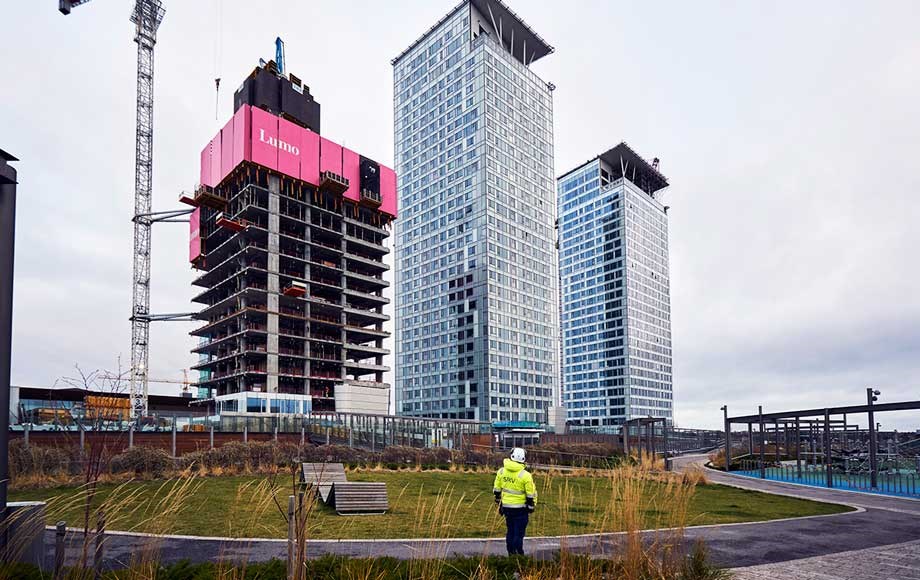 Rudus korkea rakentaminen betoni 4