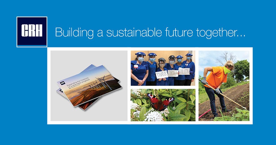 Crh vastuullisuusraportti 2020 yhdessä kestävää tulevaisuutta rakentamassa