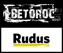 Rudus betoroc on hiilinegatiivinen logo