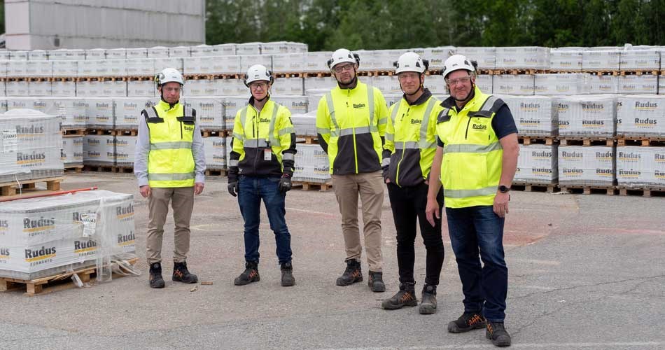 Rudus turvallisuus Tampere ryhmäkuva