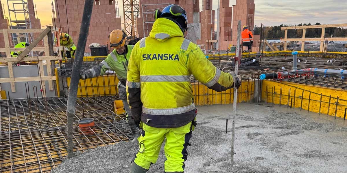 Nopea Vähähiilinen Holvibetoni – onnistunut valu ilman lisälämmitystä