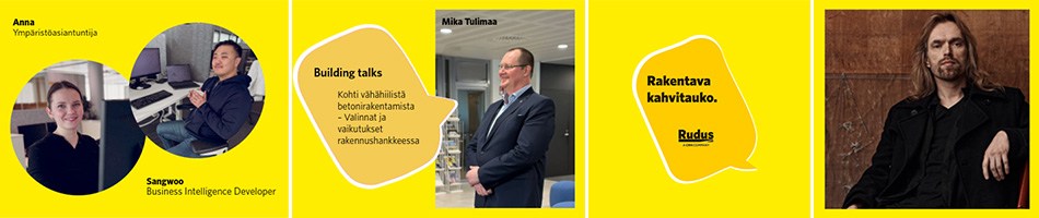 FinnBuild Ohjelmaa osastolla